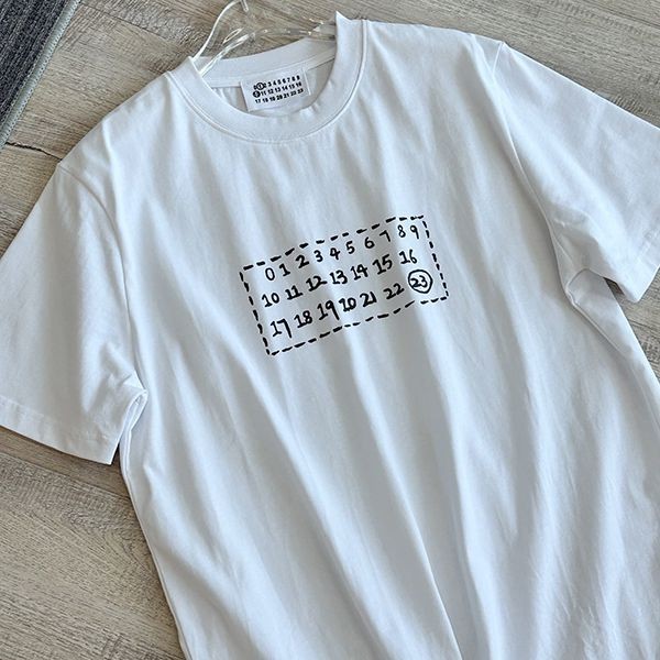 高品質♪♪♪MM6 メゾンマルジェラ 偽物ロゴ半袖Tシャツ Mak29218